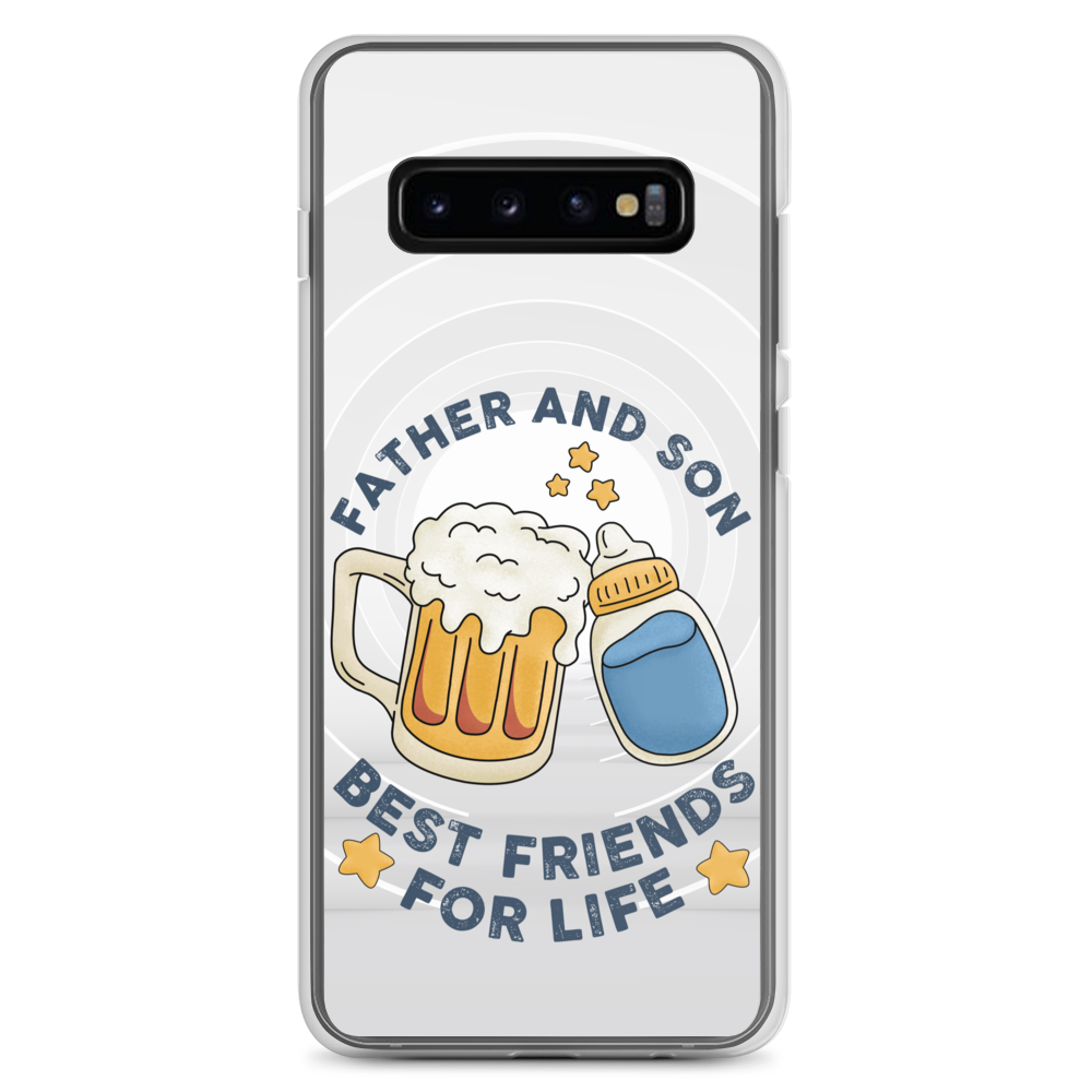 Father And Son Best Friends For Life Clear Case for Samsung®