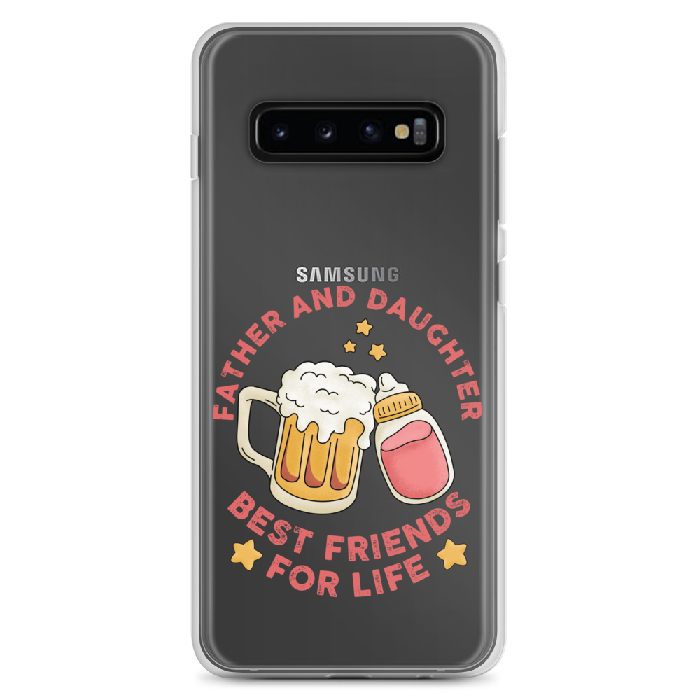 Father And Daughter Best Friends For Life Clear Case for Samsung®