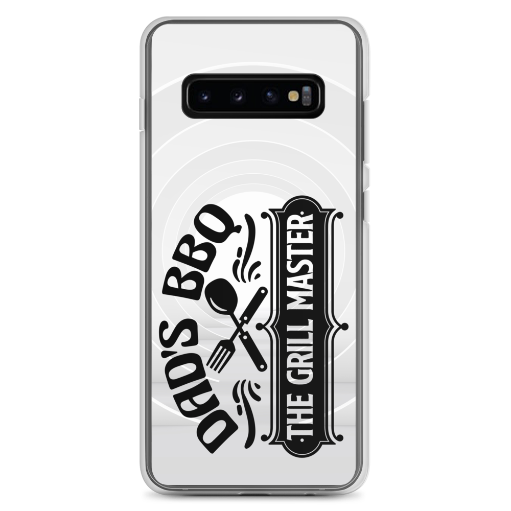 Dad's BBQ The Grill Master Clear Case for Samsung®