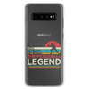 Dad The Man The Myth The Pickleball Legend Clear Case for Samsung®