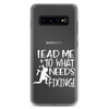 Lead Me To What Needs Fixing! Clear Case for Samsung®