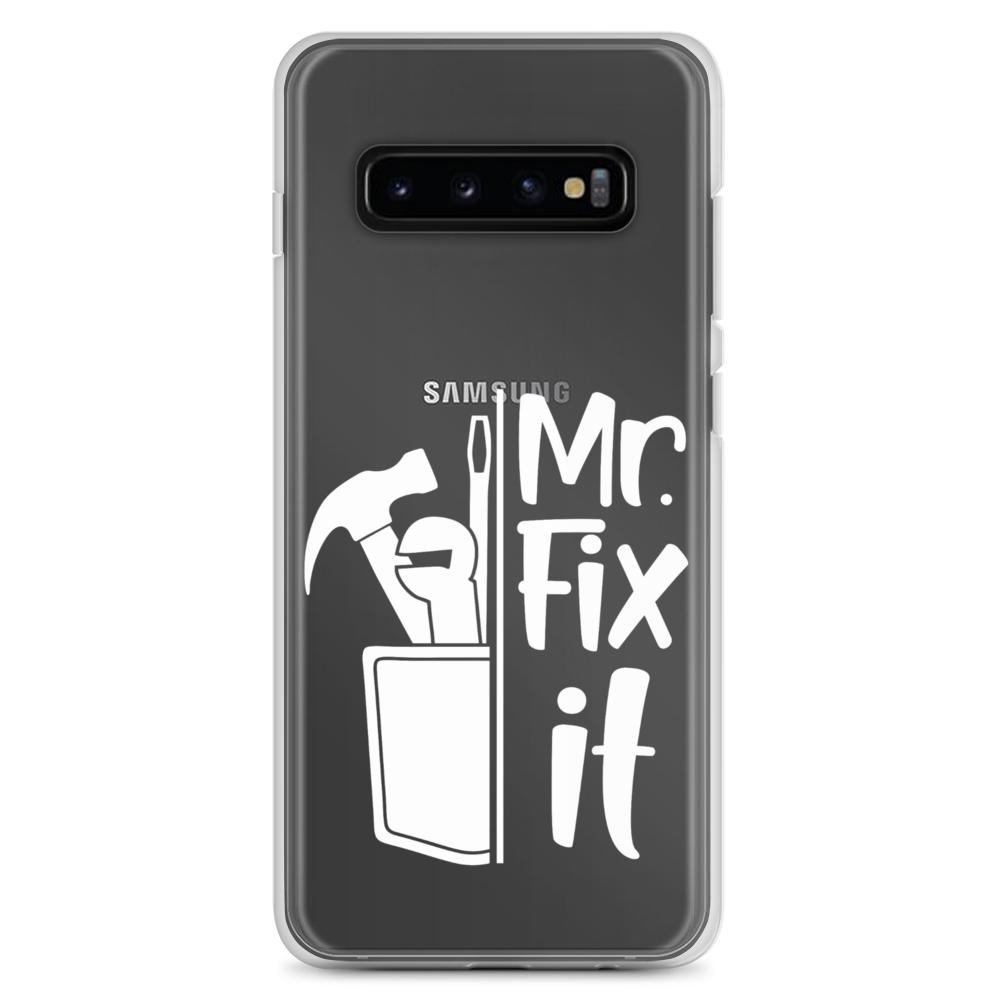 Mr fix It Clear Case for Samsung®