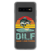 Dilf Damn I Love Fishing Clear Case for Samsung®