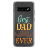 Best Dad Ever Clear Case for Samsung®