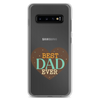 Best Dad Ever Clear Case for Samsung®