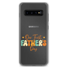 Our First Father's Day Clear Case for Samsung®