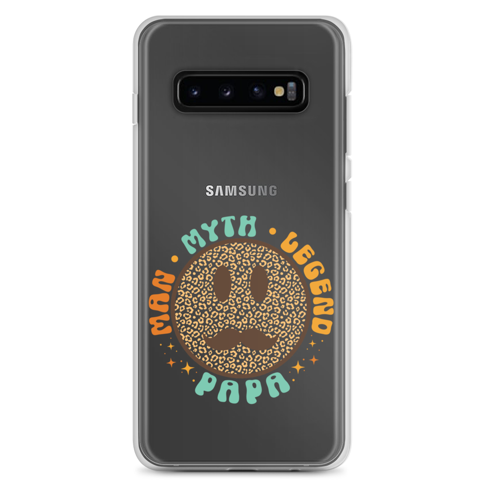 Man Myth Legend Papa Clear Case for Samsung®