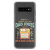 I Keep All My Dad Jokes In A Dad A Base Clear Case for Samsung®