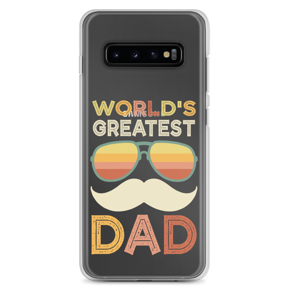 World's Greatest Dad Clear Case for Samsung®