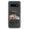 Being Dad Is An Honor Being Papa Is Priceless Clear Case for Samsung®