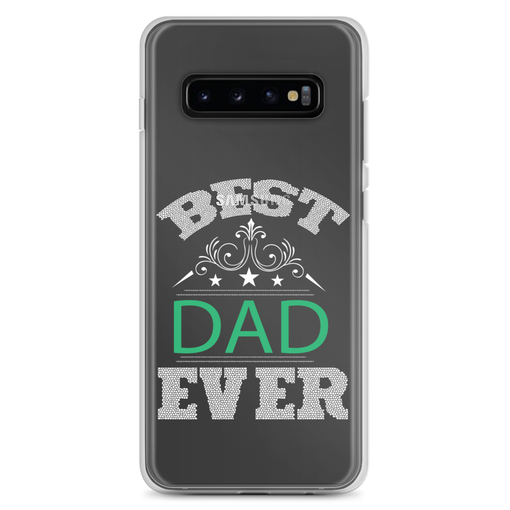 Best Dad Ever Clear Case for Samsung®