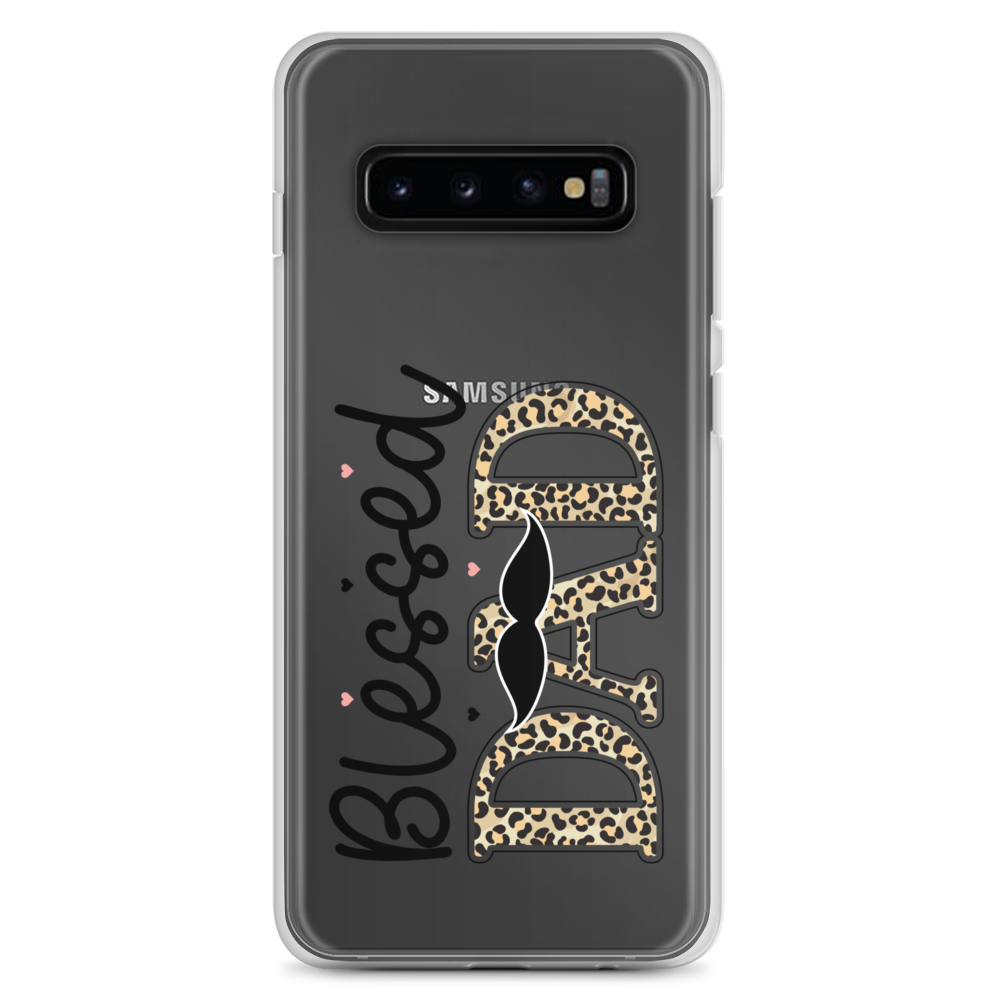 Blessed Dad Clear Case for Samsung®