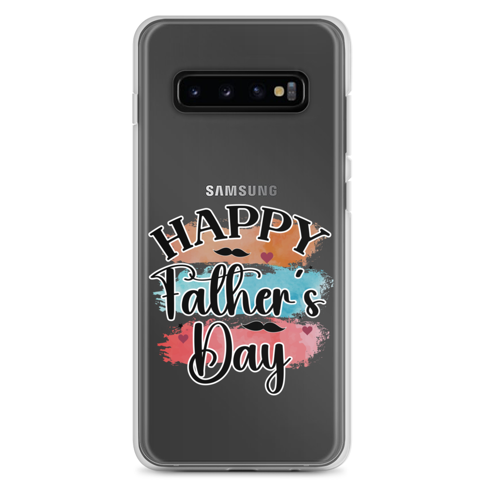 Happy Father's Day Clear Case for Samsung®