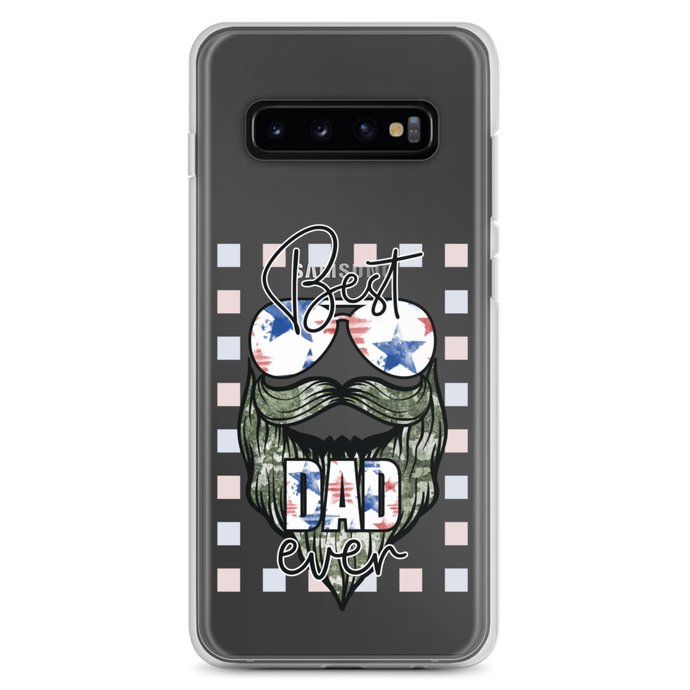 Best Dad Ever Clear Case for Samsung®