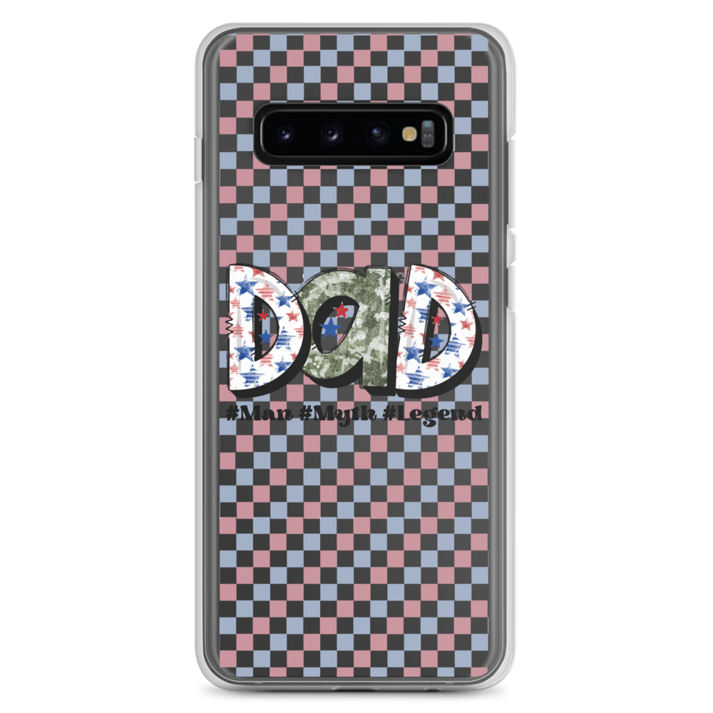 Dad #Man #Myth #Legend Clear Case for Samsung®