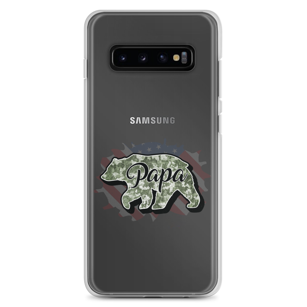 Bear Papa Clear Case for Samsung®