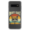 Best Cat Dad Ever Clear Case for Samsung®