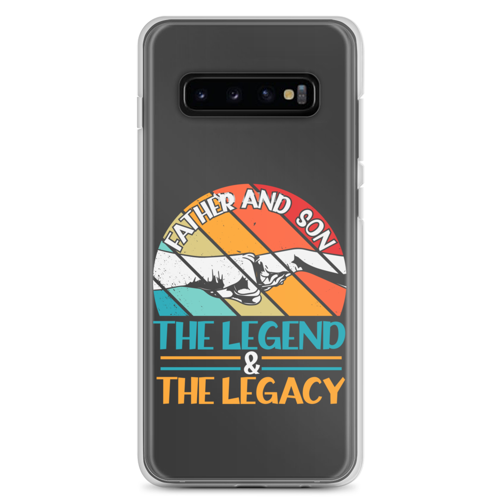 Father And Son The Legend And The Legacy Clear Case for Samsung®