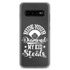 Hide Your Diamond My Kid Steals Clear Case for Samsung®