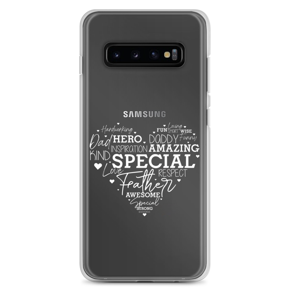 Father Special Hero Amazing Clear Case for Samsung®