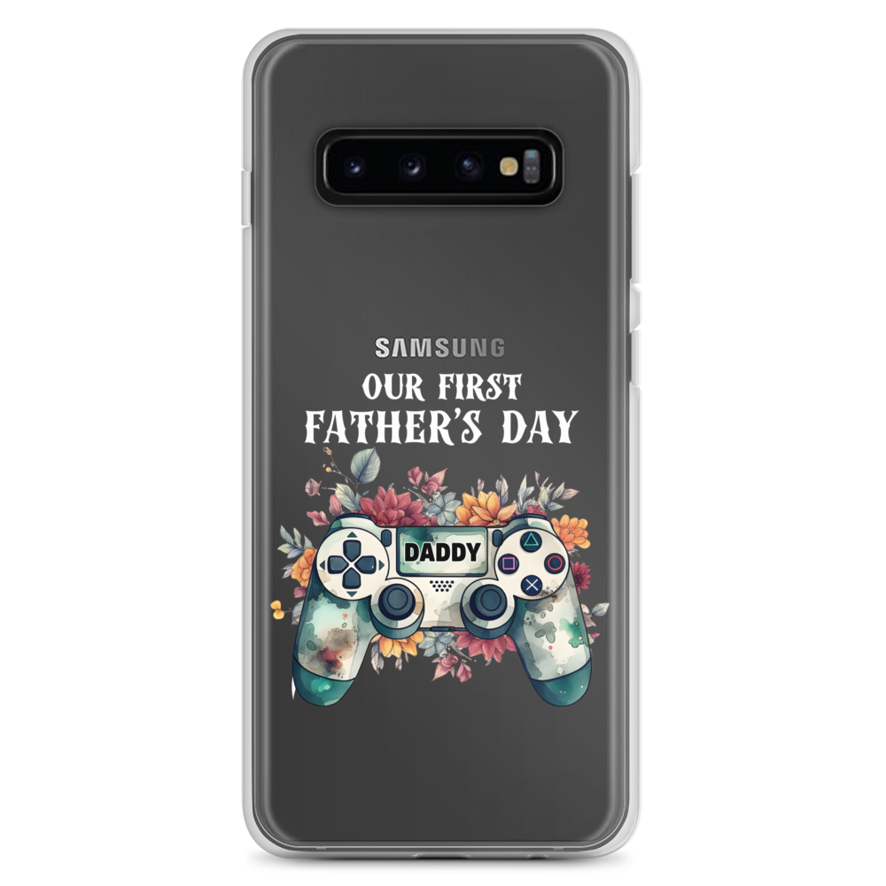 Our First Father's day Clear Case for Samsung®