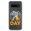 First Father's Day Clear Case for Samsung®