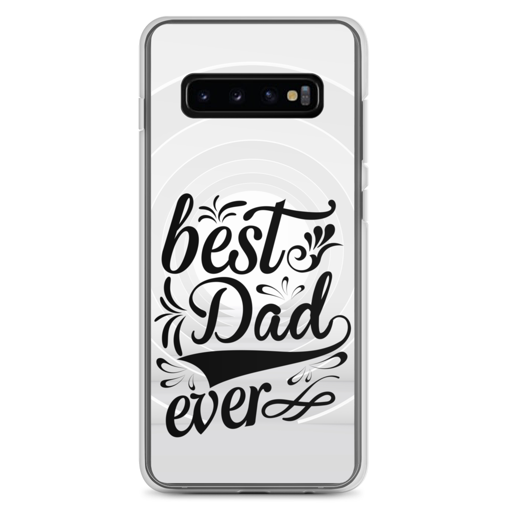 Best Dad Ever Clear Case for Samsung®