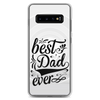 Best Dad Ever Clear Case for Samsung®