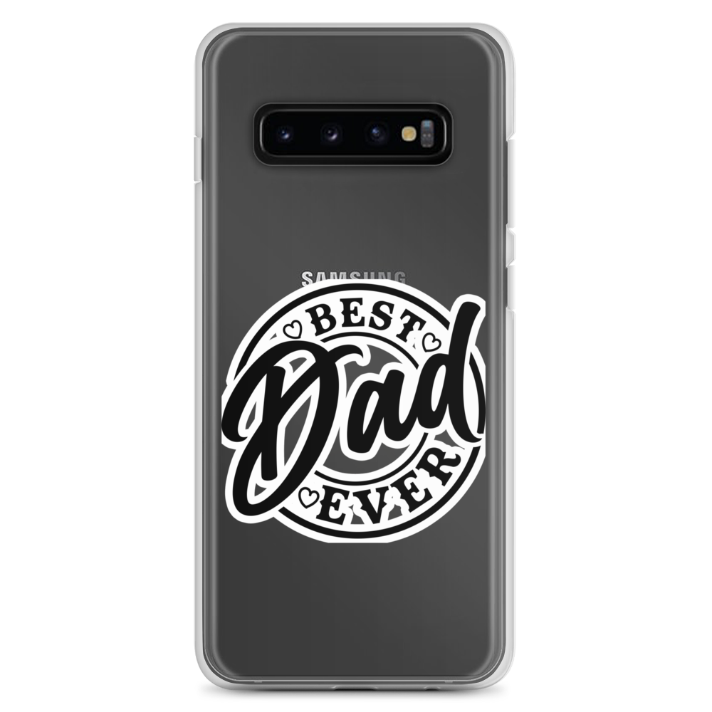 Best Dad Ever Clear Case for Samsung®