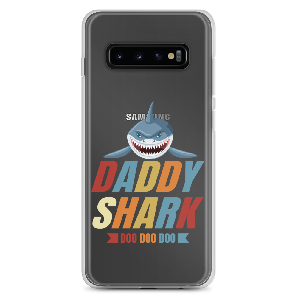 Daddy Shark Doo Doo Doo Clear Case for Samsung®