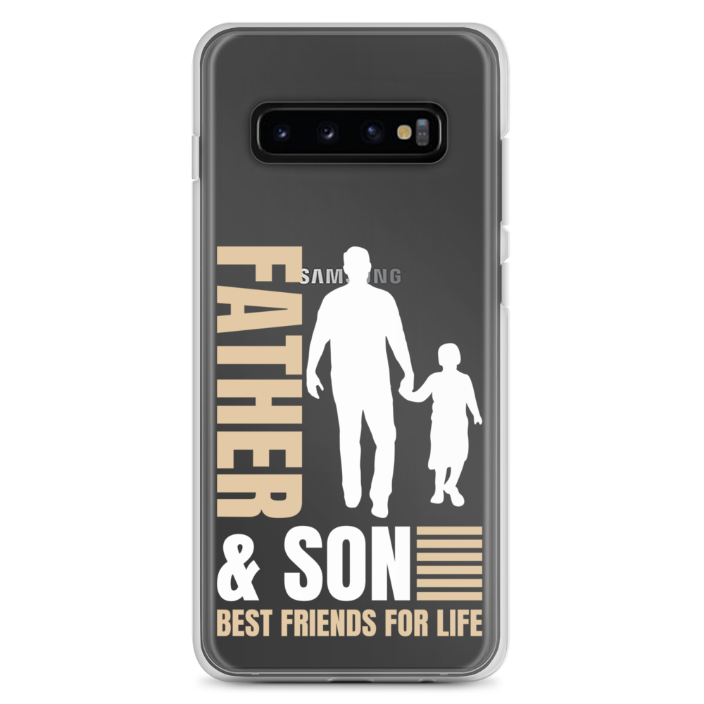 Father & Son Best Friends For Life Clear Case for Samsung®