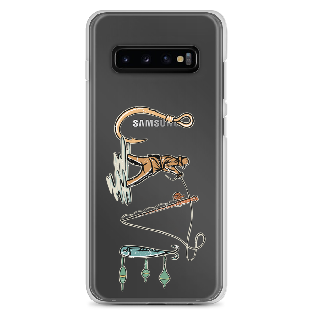 I Love Fishing Clear Case for Samsung®