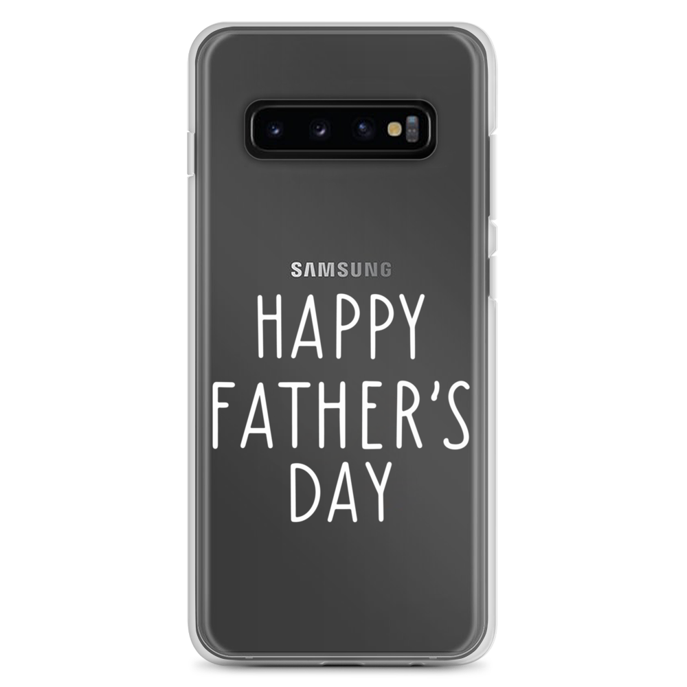 Happy Father's Day Clear Case for Samsung®