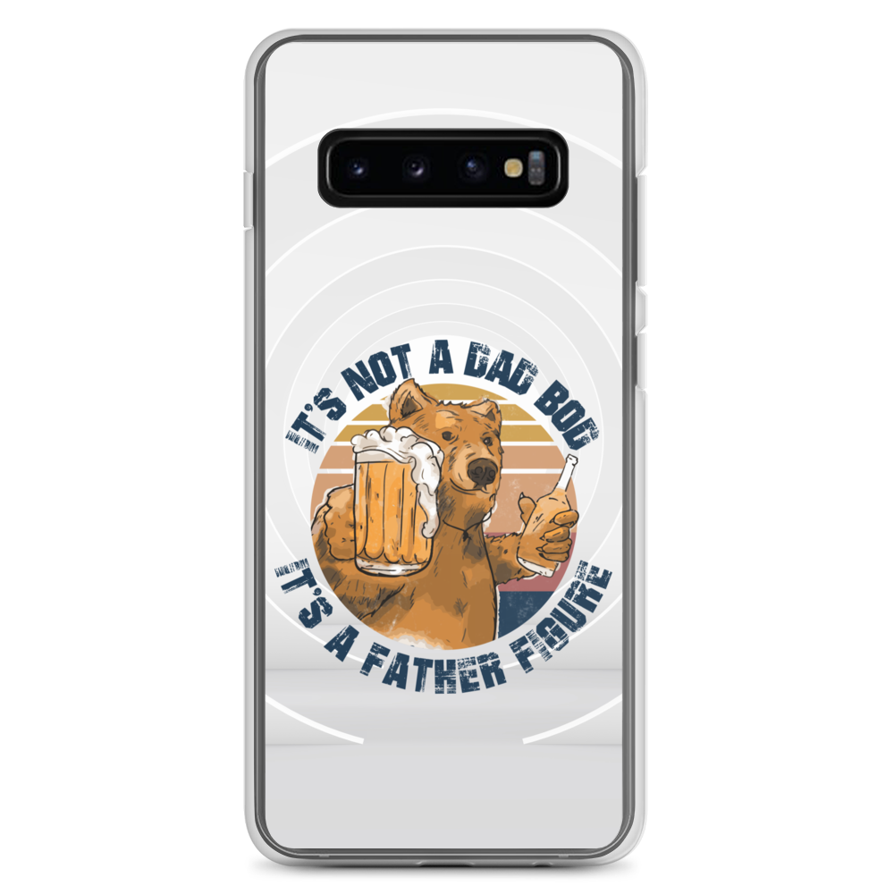 It's Not A Bod Dad It's A Father Figure Clear Case for Samsung®