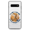 It's Not A Bod Dad It's A Father Figure Clear Case for Samsung®