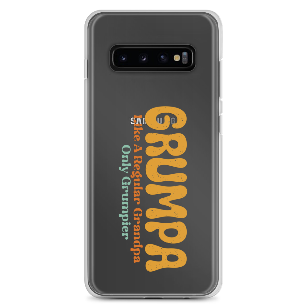 Grumpa Like A Regular Grandpa Only Geumpier Clear Case for Samsung®