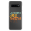 Husband. Daddy. Protector. Hero Clear Case for Samsung®