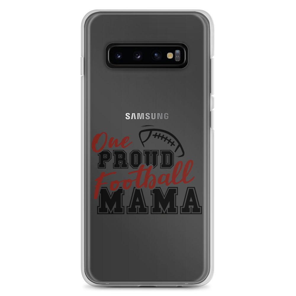 One Proud Football Mom Clear Case for Samsung®