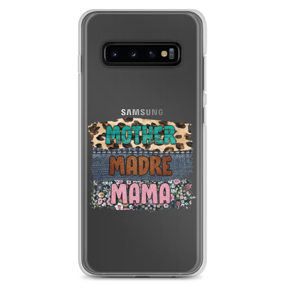 Mother, Mader, Mama Clear Case for Samsung®