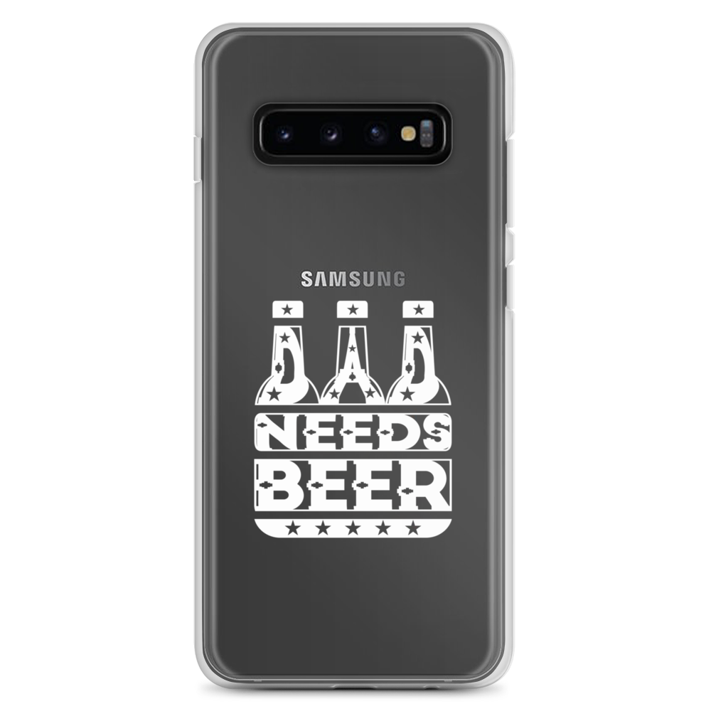 Dad Needs Beer Clear Case for Samsung®