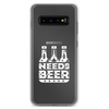 Dad Needs Beer Clear Case for Samsung®