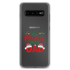 First Christmas As A Dad Clear Case for Samsung®