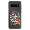 First Christmas As A Dad Clear Case for Samsung®