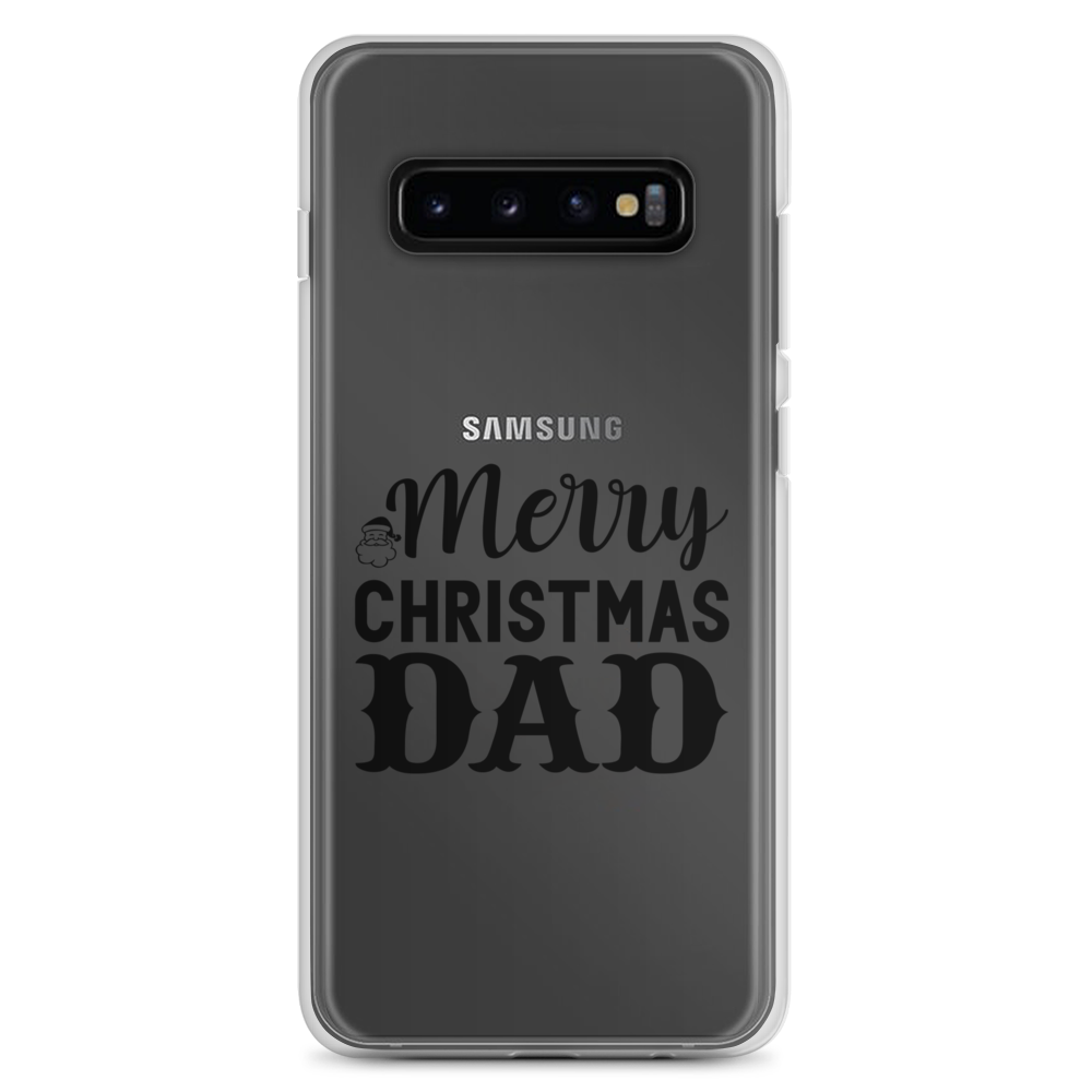 Merry Christmas Dad Clear Case for Samsung®