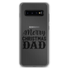 Merry Christmas Dad Clear Case for Samsung®