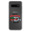 First Christmas As Dad Clear Case for Samsung®