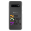 Proud Member Of The Bad Moms Club Clear Case for Samsung®