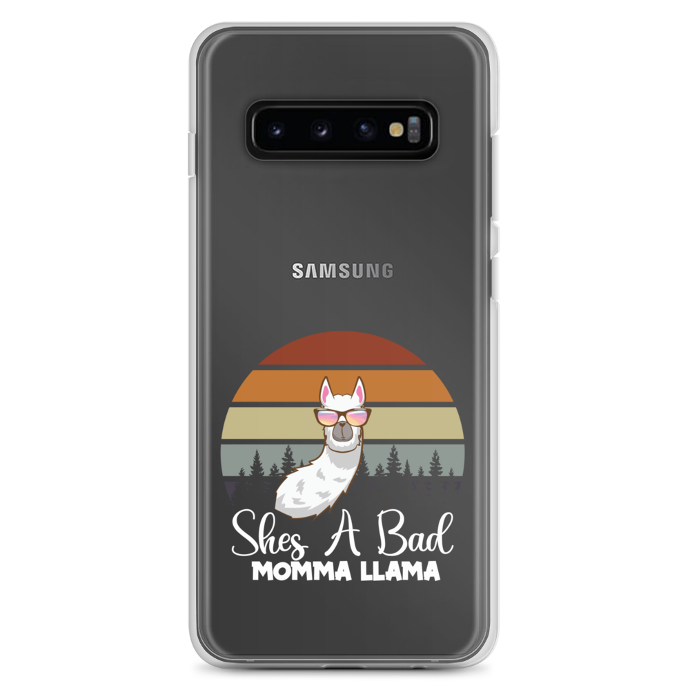 She's A Bad Momma Llama Clear Case for Samsung®