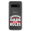 Grandpa Are Dads Without Rules Clear Case for Samsung®