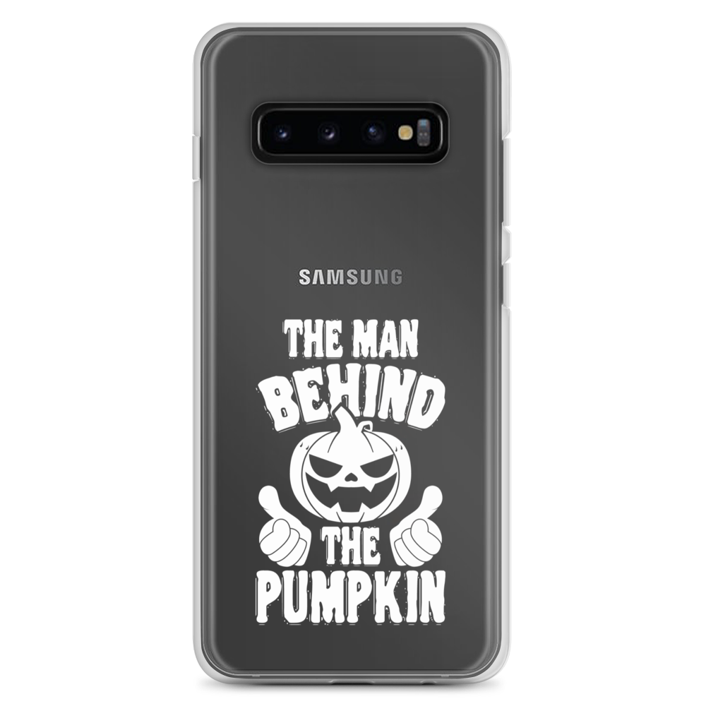 The Man Behind The Pumpkin Clear Case for Samsung®